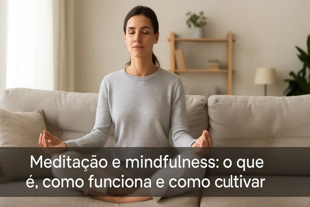 Meditação e mindfulness: o que é, como funciona e como cultivar