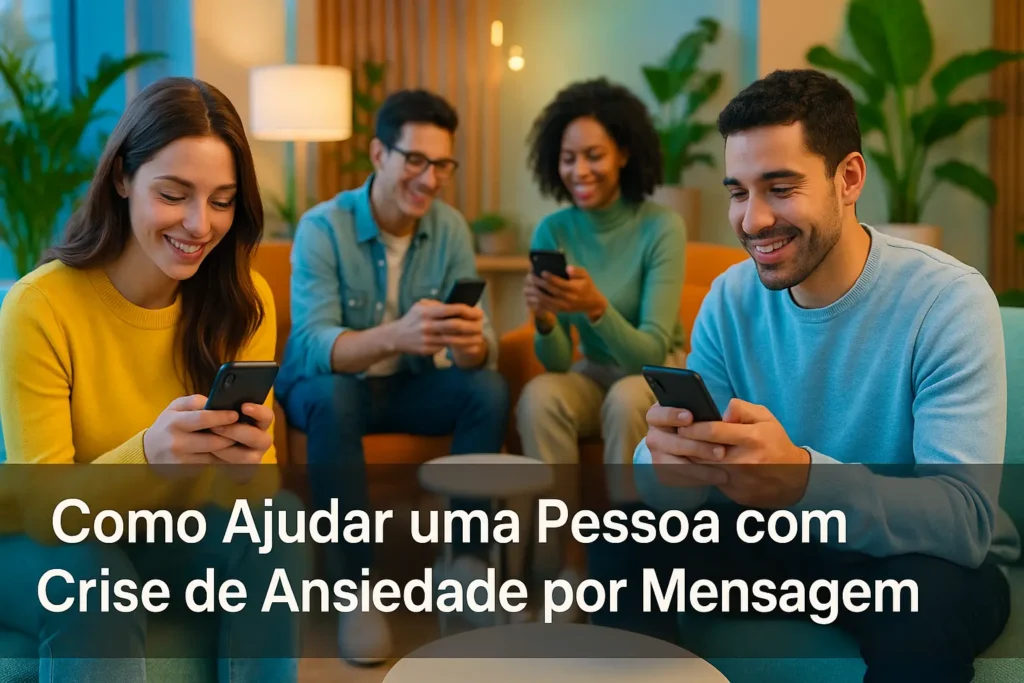 Como Ajudar uma Pessoa com Crise de Ansiedade por Mensagem