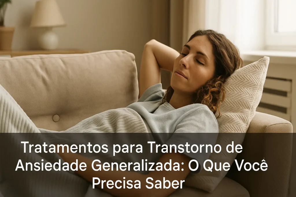 Tratamentos para Transtorno de Ansiedade Generalizada: O Que Você Precisa Saber