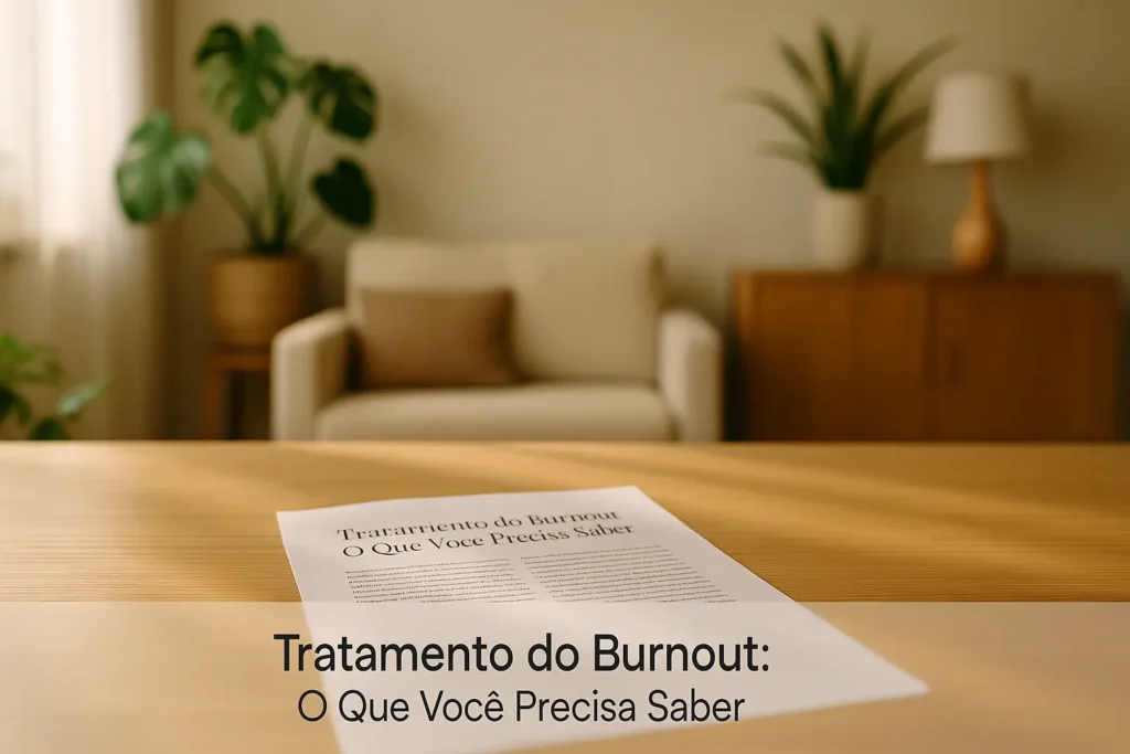 Tratamento do Burnout: O Que Você Precisa Saber