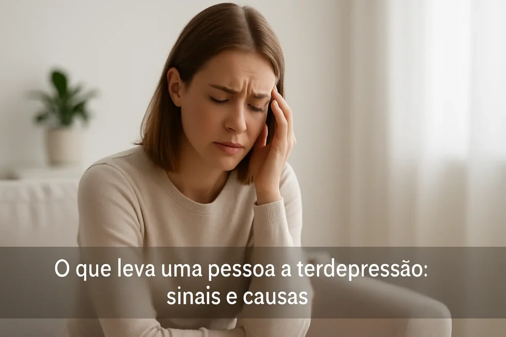 O que leva uma pessoa a ter depressão: sinais e causas