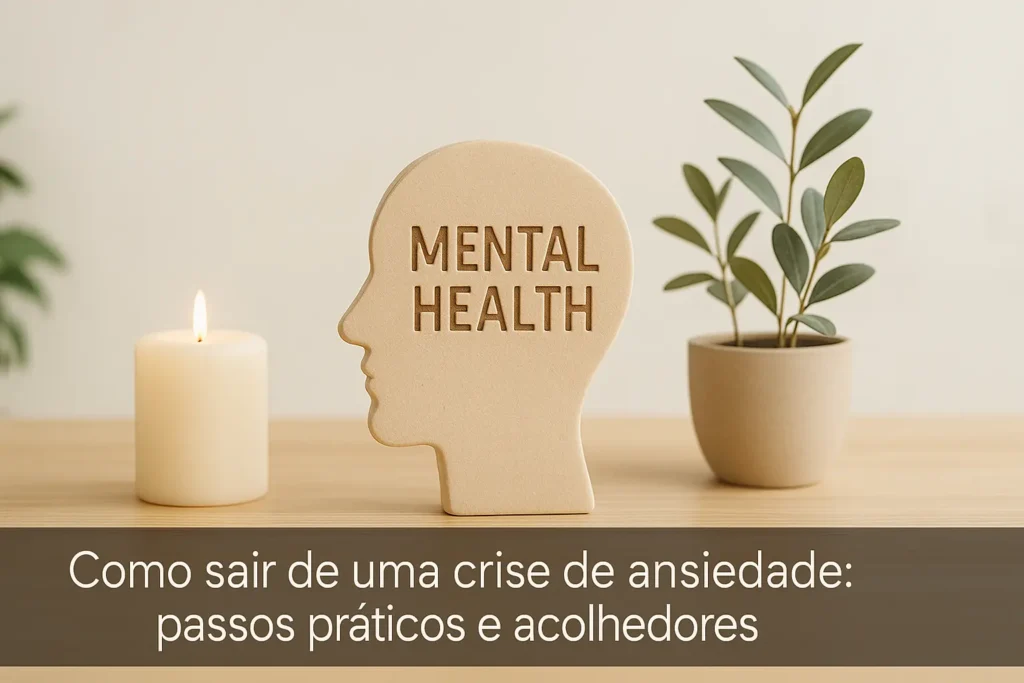 Como sair de uma crise de ansiedade: passos práticos e acolhedores
