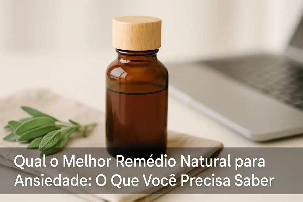 Qual o Melhor Remédio Natural para Ansiedade: O Que Você Precisa Saber