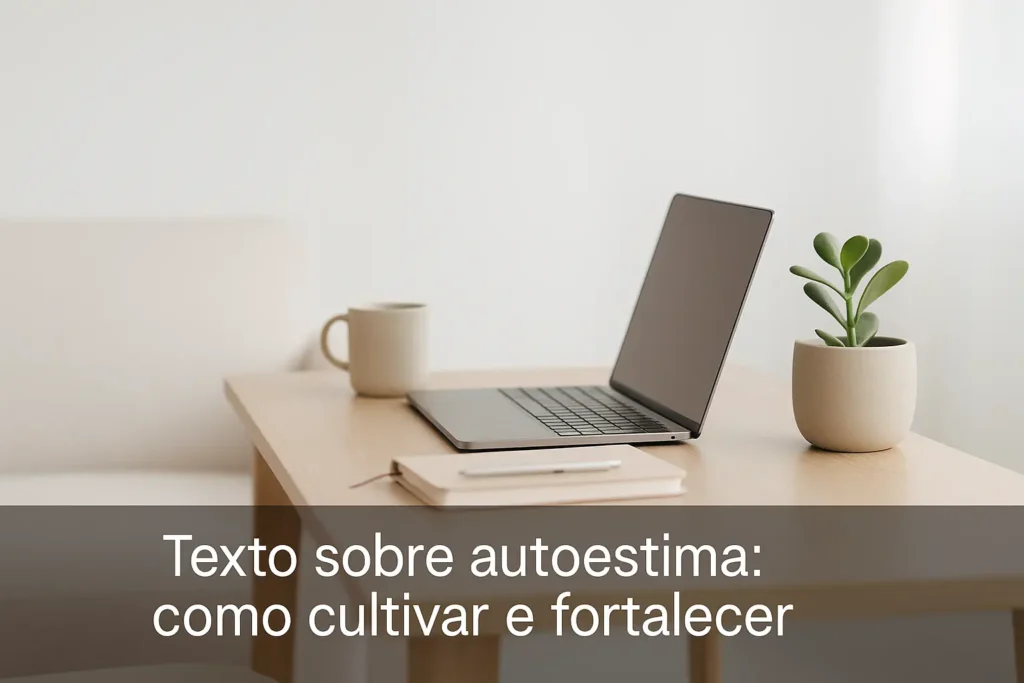 Texto sobre autoestima: como cultivar e fortalecer