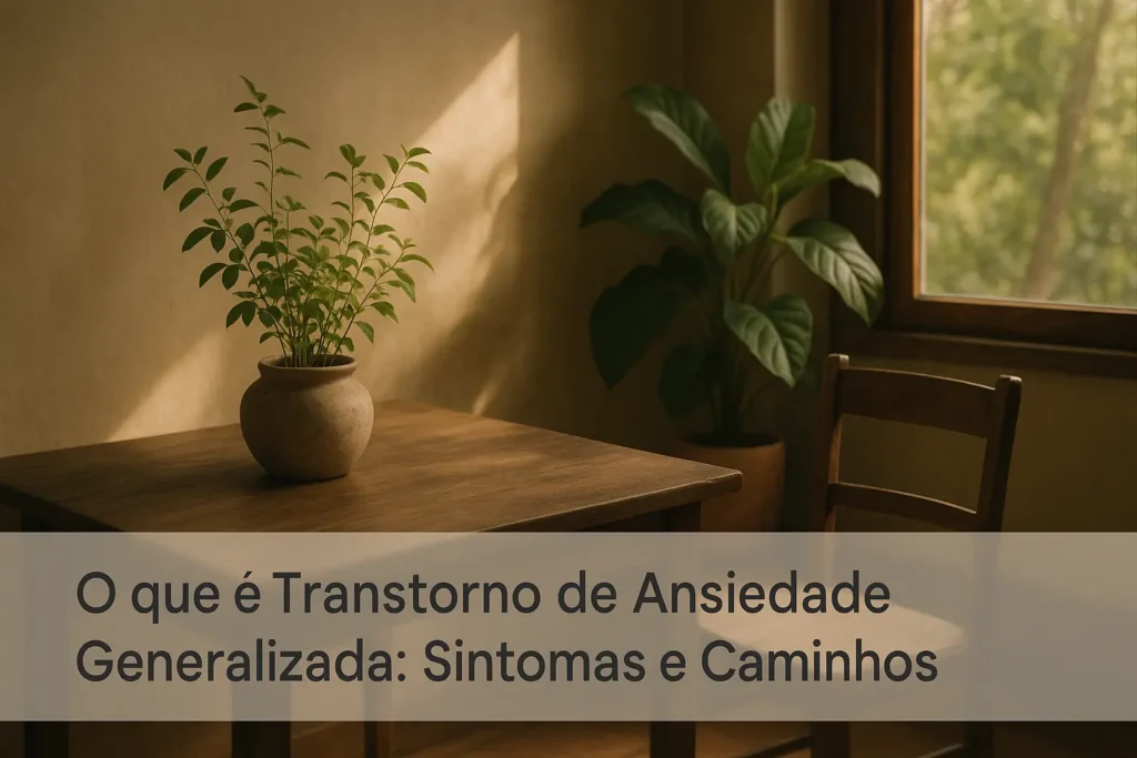 O que é Transtorno de Ansiedade Generalizada: Sintomas e Caminhos