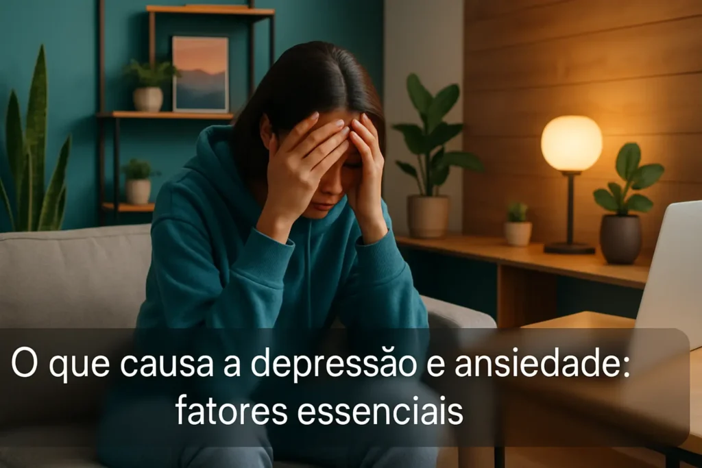 O que causa a depressão e ansiedade: fatores essenciais