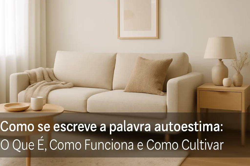 Como se escreve a palavra autoestima: O Que É, Como Funciona e Como Cultivar