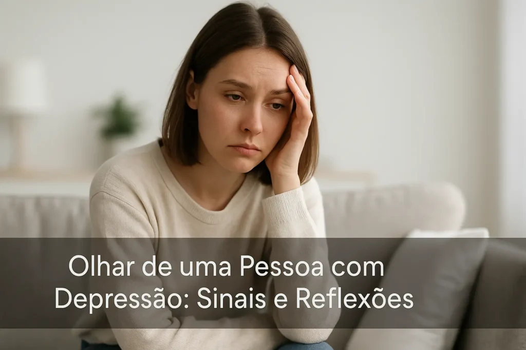 Olhar de uma Pessoa com Depressão: Sinais e Reflexões