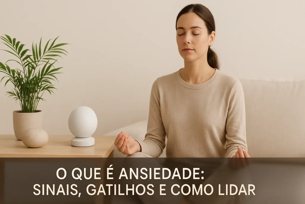 OQ E ANSIEDADE: SINAIS, GATILHOS E COMO LIDAR