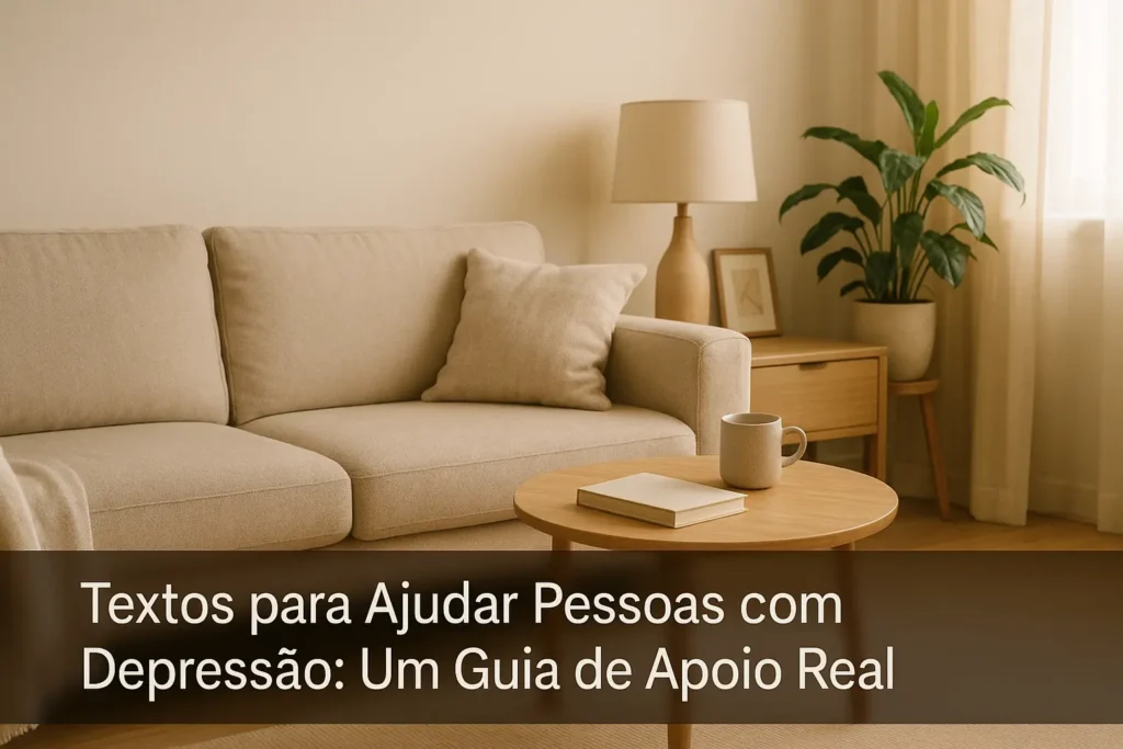 Textos para Ajudar Pessoas com Depressão: Um Guia de Apoio Real