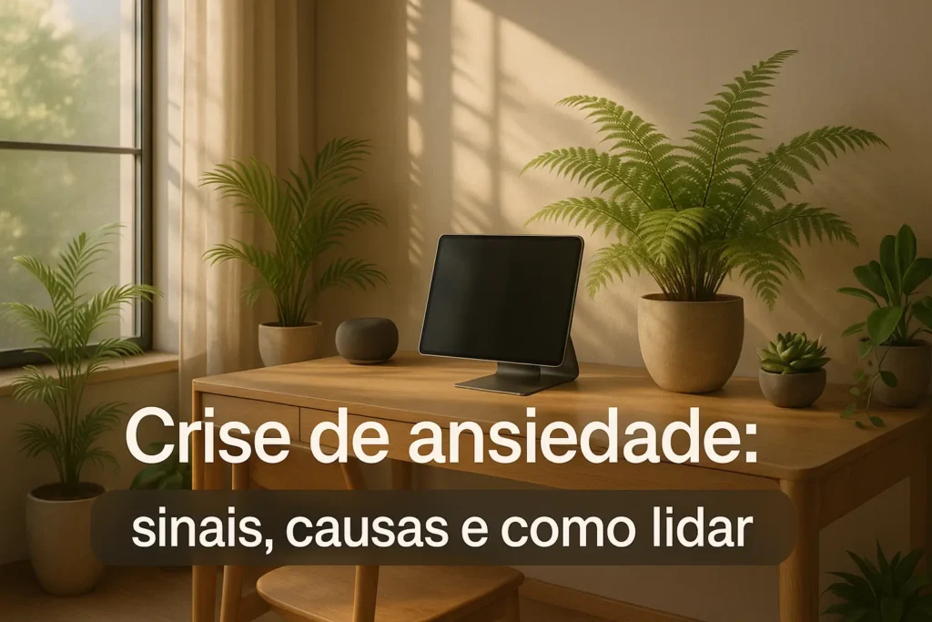 Crise de ansiedade: sinais, causas e como lidar
