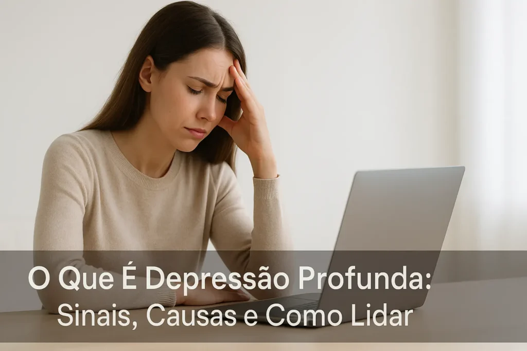 O Que É Depressão Profunda: Sinais, Causas e Como Lidar