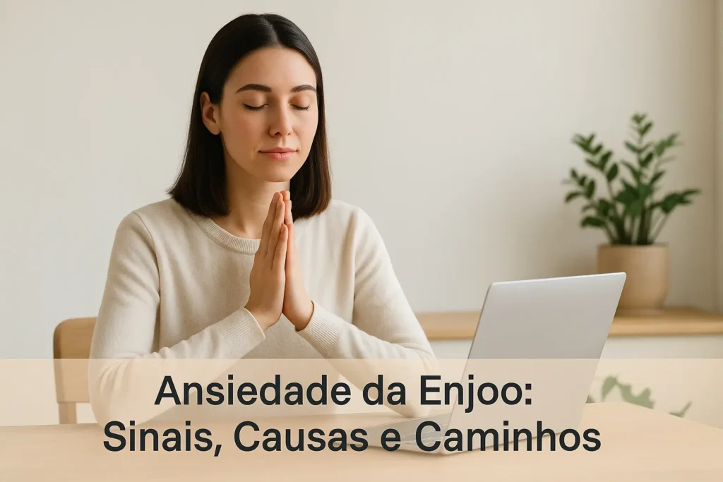 Ansiedade da Enjoo: Sinais, Causas e Caminhos