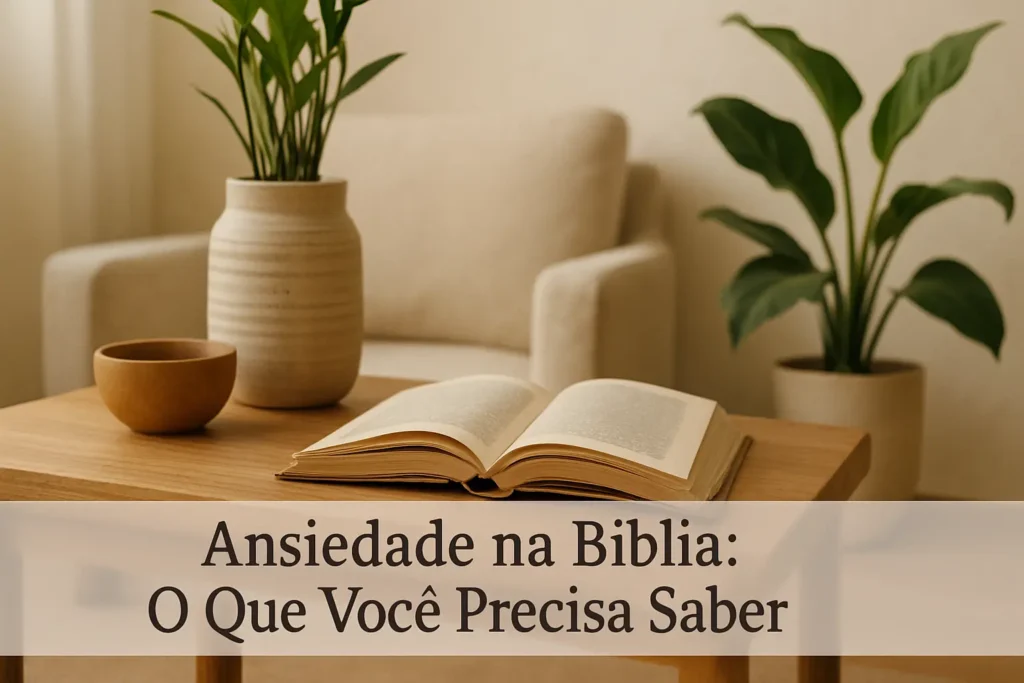 Ansiedade na Bíblia: O Que Você Precisa Saber