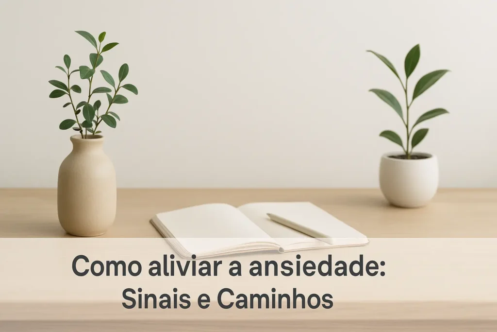 Como aliviar a ansiedade: Sinais e Caminhos