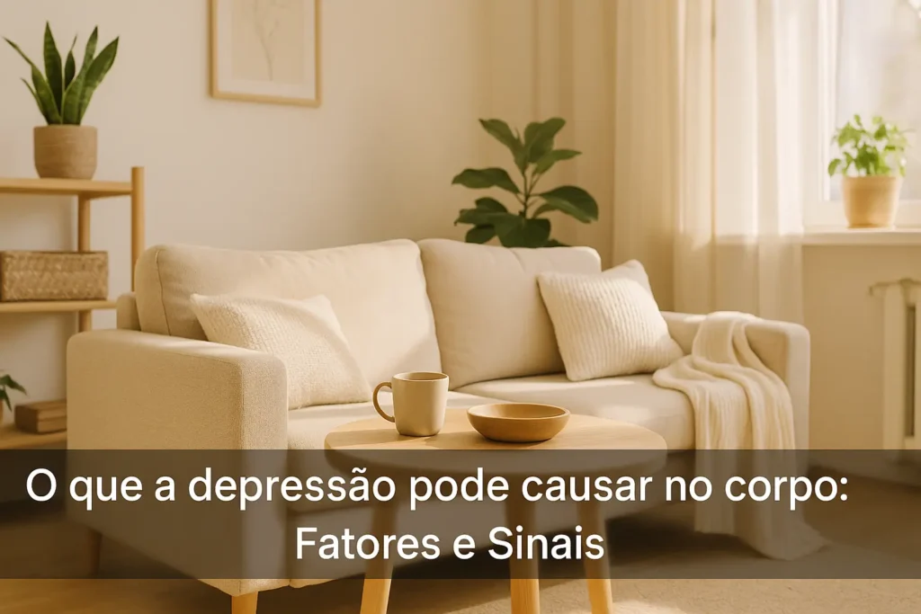 O que a depressão pode causar no corpo: Fatores e Sinais