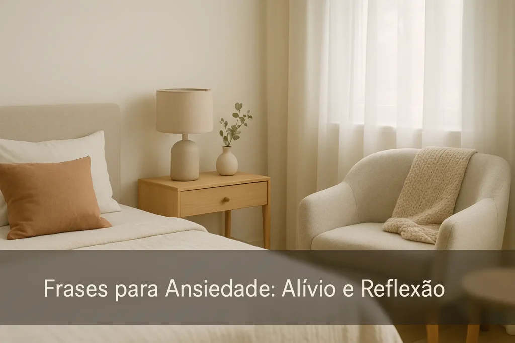 Frases para Ansiedade: Alívio e Reflexão