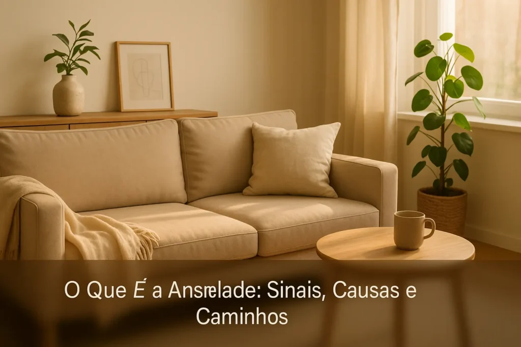 O Que É a Ansiedade: Sinais, Causas e Caminhos