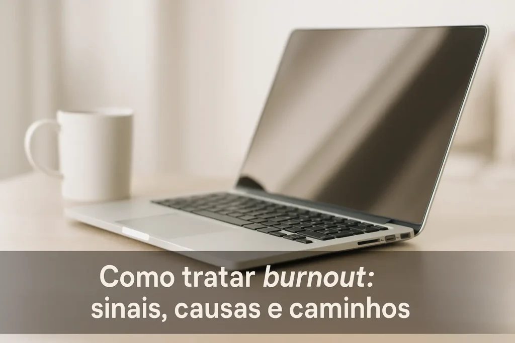 Como tratar burnout: sinais, causas e caminhos