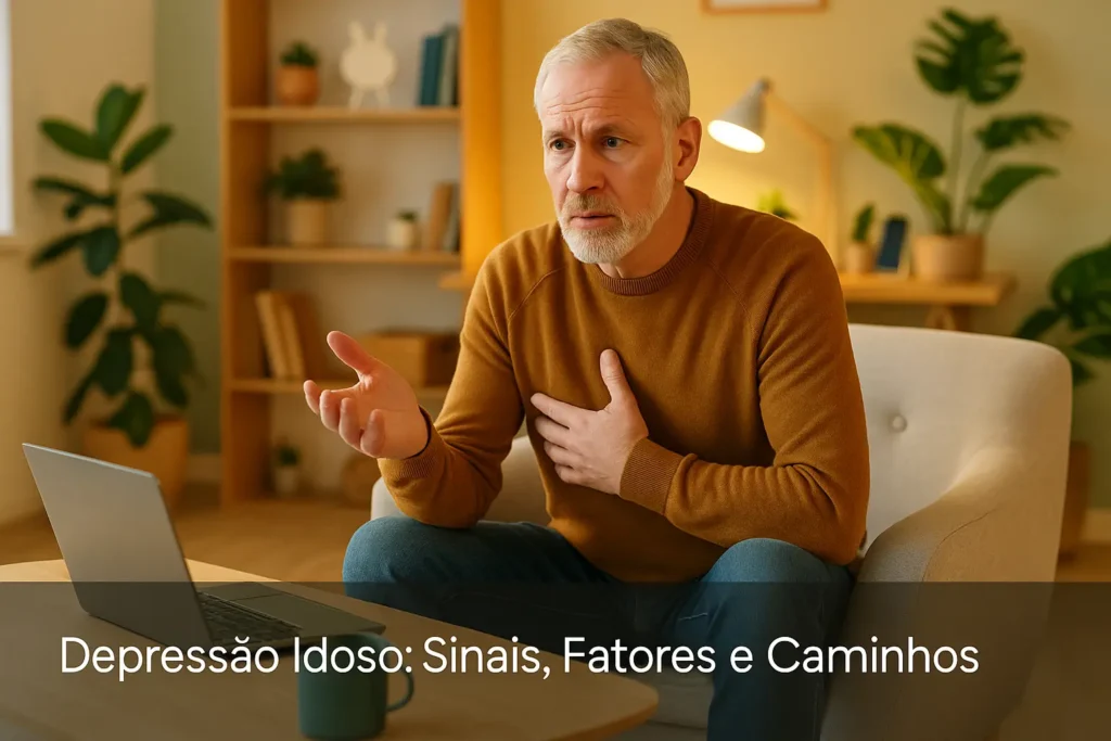 Depressão Idoso: Sinais, Fatores e Caminhos
