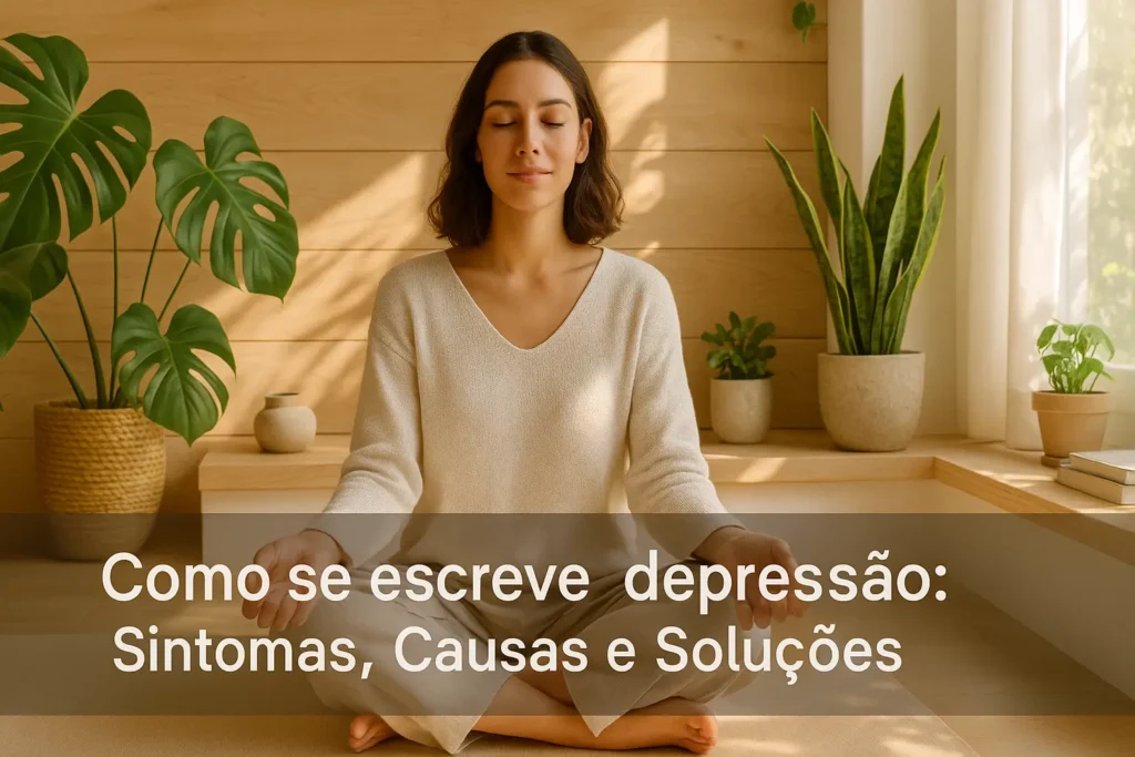 Como se escreve depressão: Sintomas, Causas e Soluções