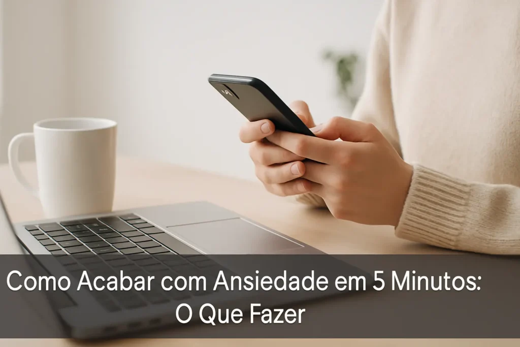Como Acabar com Ansiedade em 5 Minutos: O Que Fazer