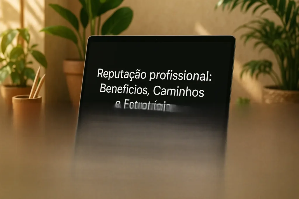 Reputação profissional: Benefícios, Caminhos e Estratégias