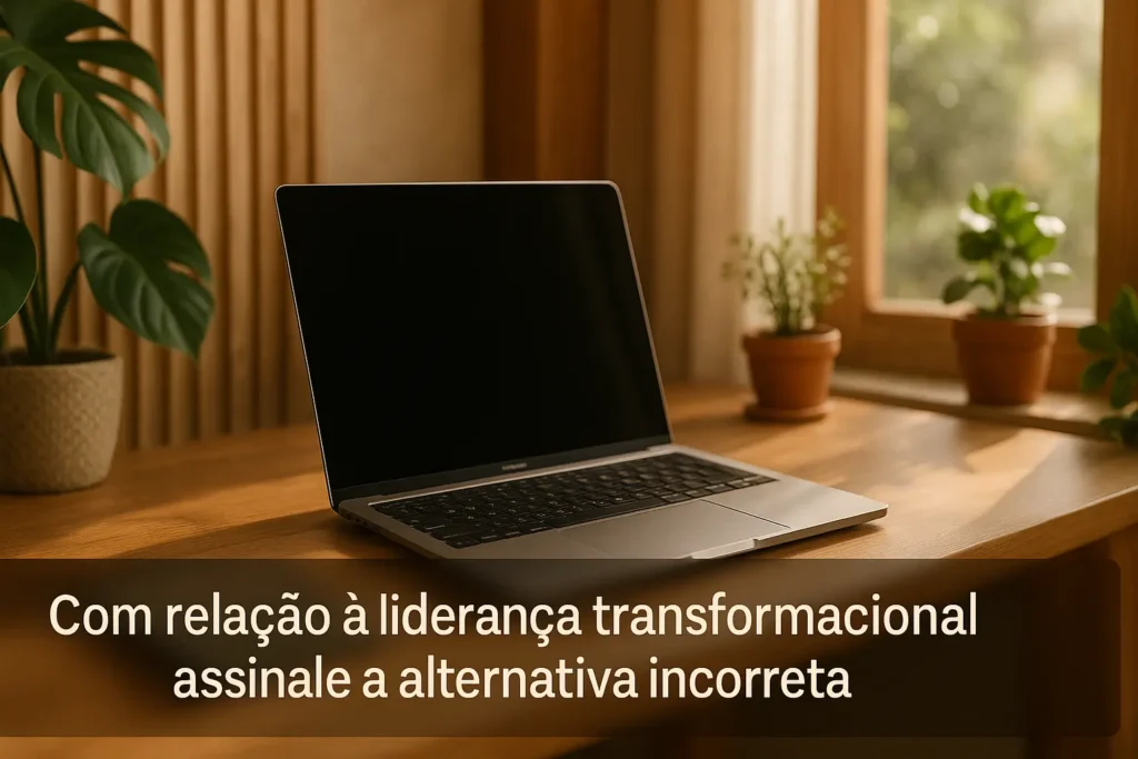 Com relação à liderança transformacional assinale a alternativa incorreta