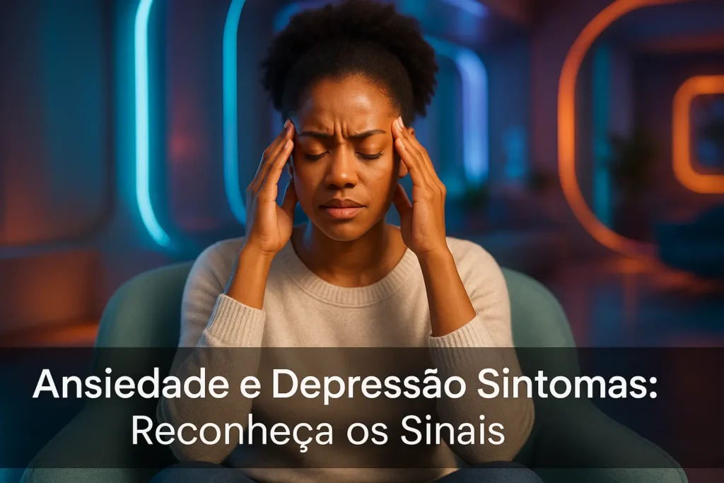 Ansiedade e Depressão Sintomas: Reconheça os Sinais