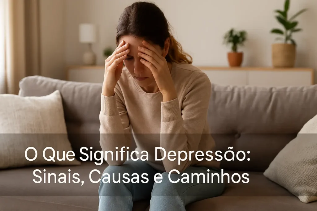 O Que Significa Depressão: Sinais, Causas e Caminhos