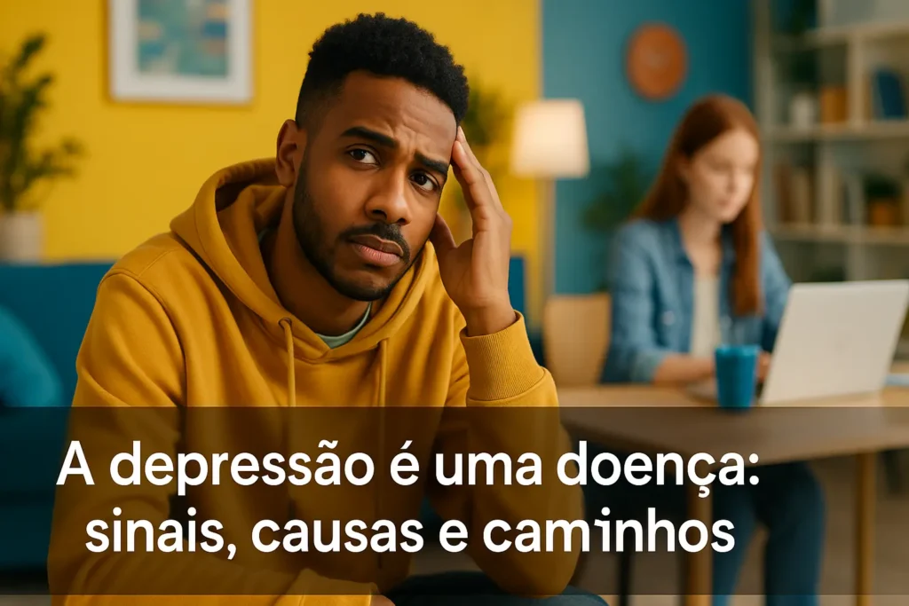 A depressão é uma doença: sinais, causas e caminhos