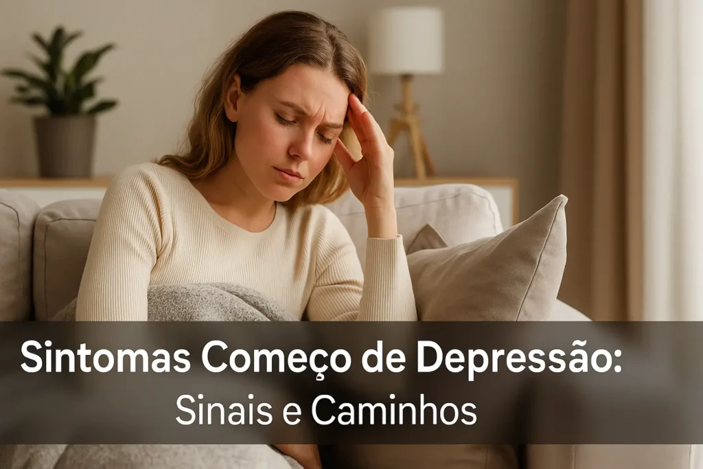 Sintomas Começo de Depressão: Sinais e Caminhos