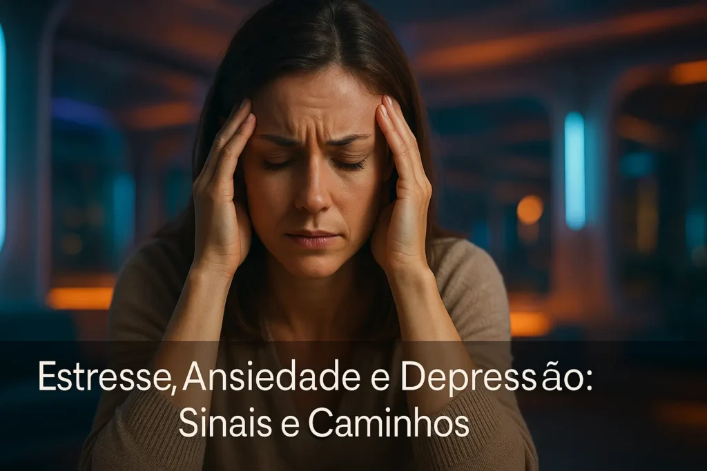 Estresse, Ansiedade e Depressão: Sinais e Caminhos
