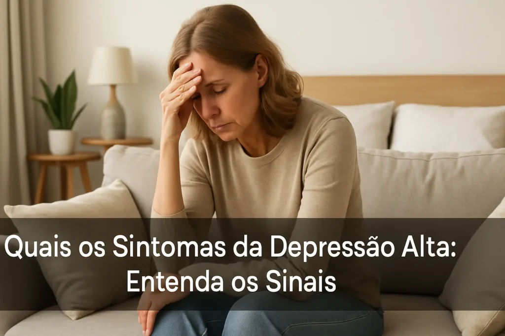 Quais os Sintomas da Depressão Alta: Entenda os Sinais