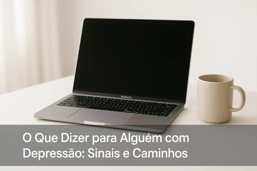 O Que Dizer para Alguém com Depressão: Sinais e Caminhos