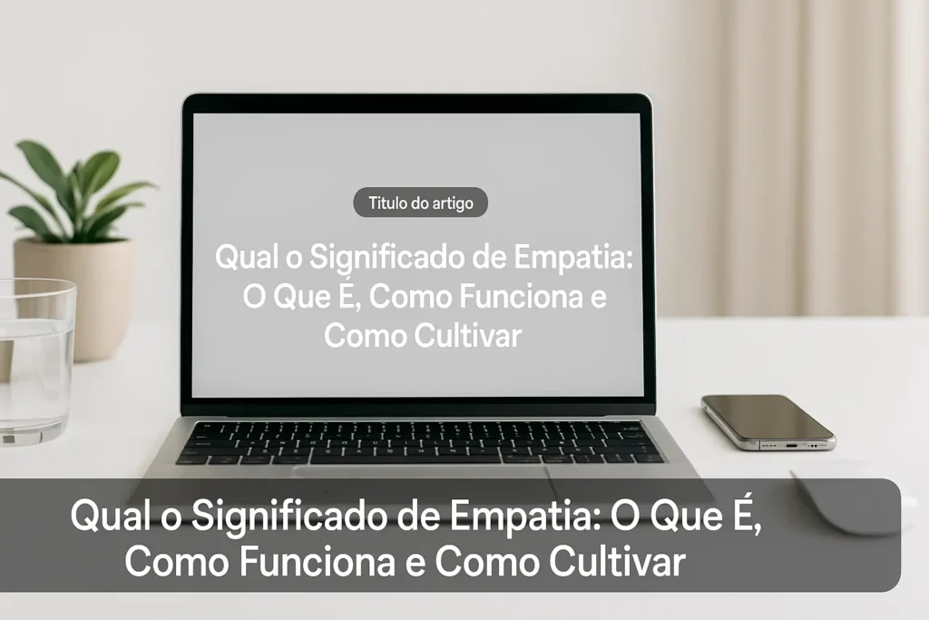 Qual o Significado de Empatia: O Que É, Como Funciona e Como Cultivar