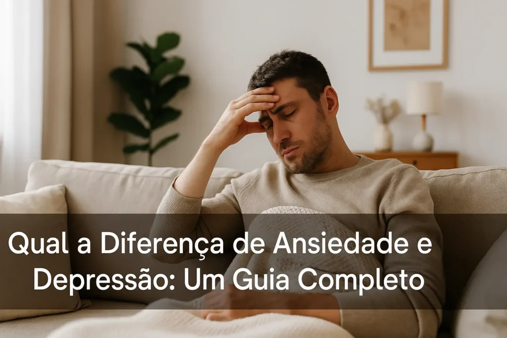 Qual a Diferença de Ansiedade e Depressão: Um Guia Completo