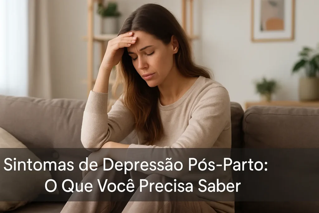 Sintomas de Depressão Pós Parto: O Que Você Precisa Saber