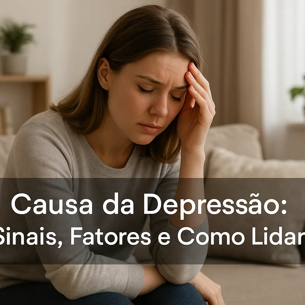 Causa da Depressão: Sinais, Fatores e Como Lidar