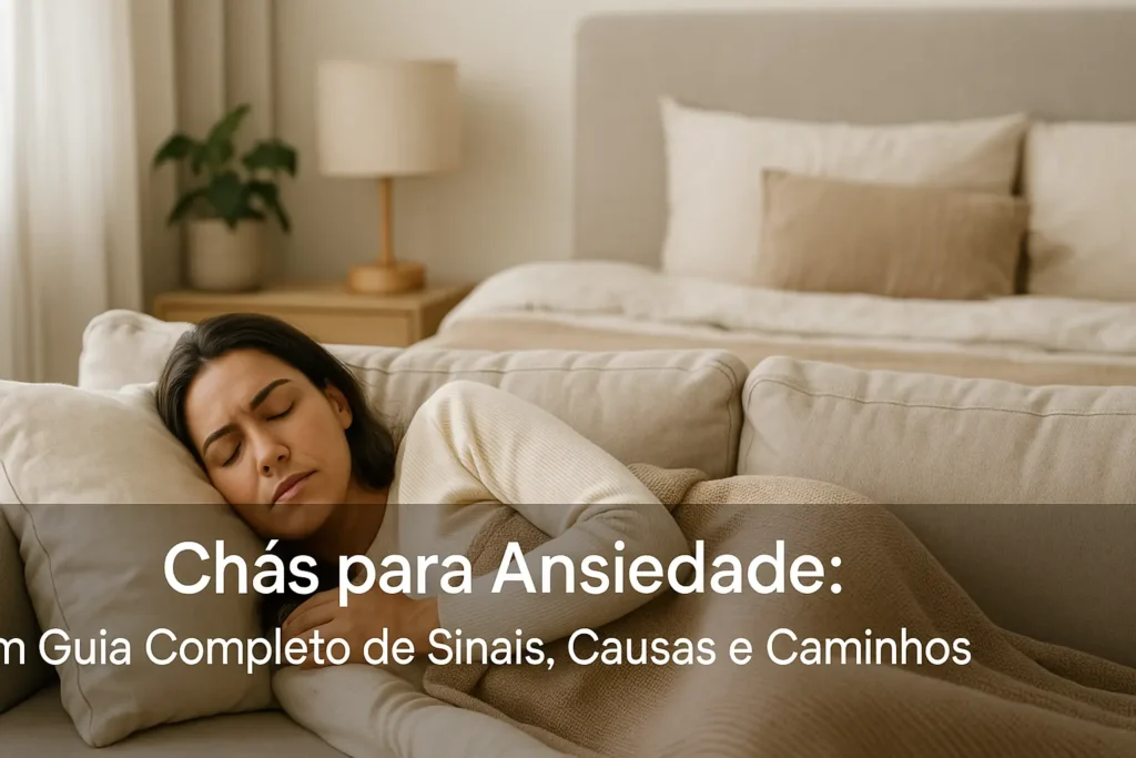 Chás para Ansiedade: Um Guia Completo de Sinais, Causas e Caminhos