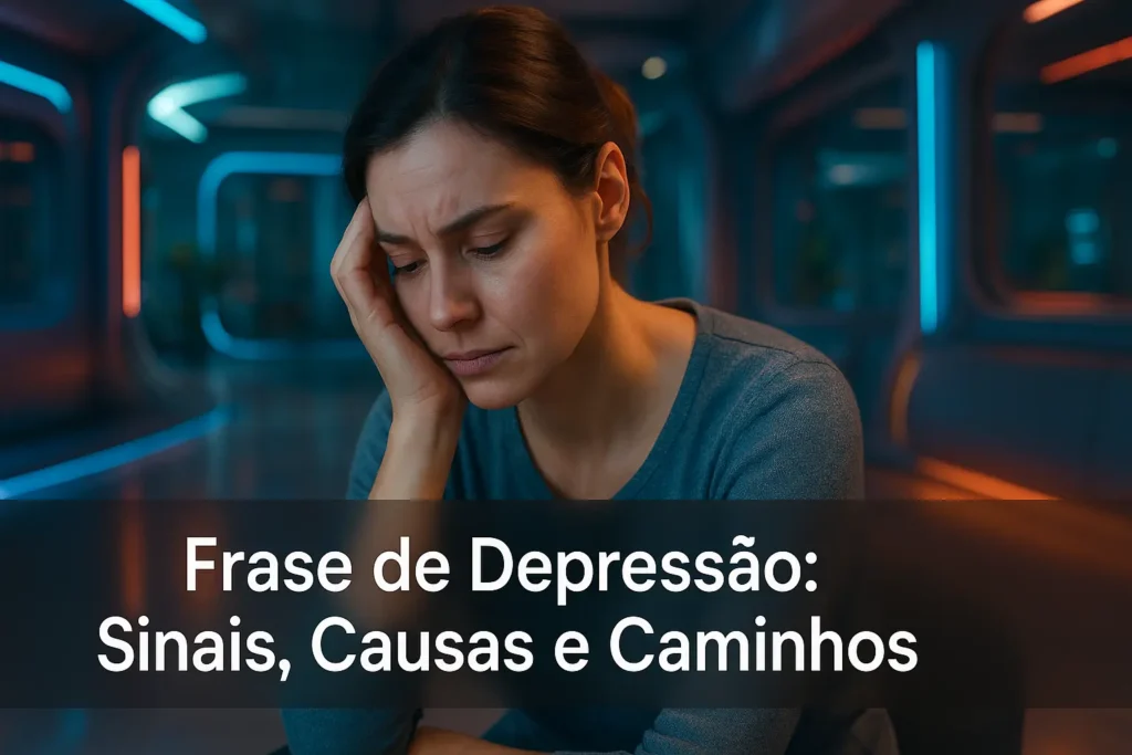Frase de Depressão: Sinais, Causas e Caminhos