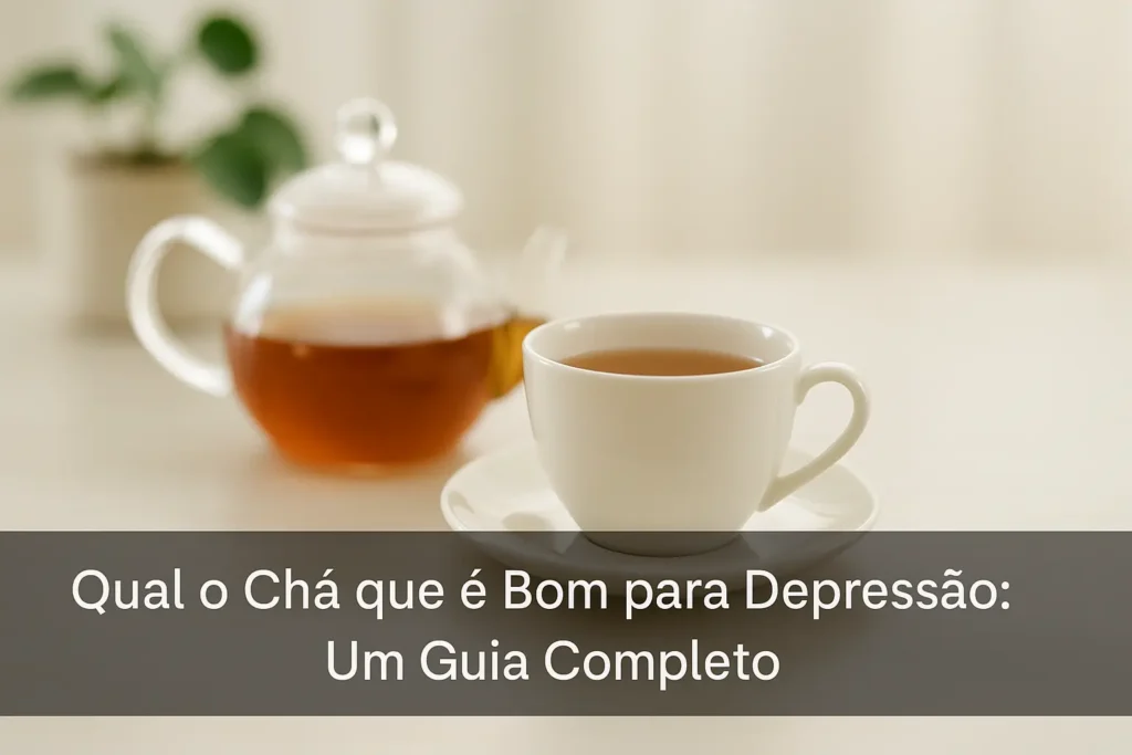 Qual o Chá que é Bom para Depressão: Um Guia Completo