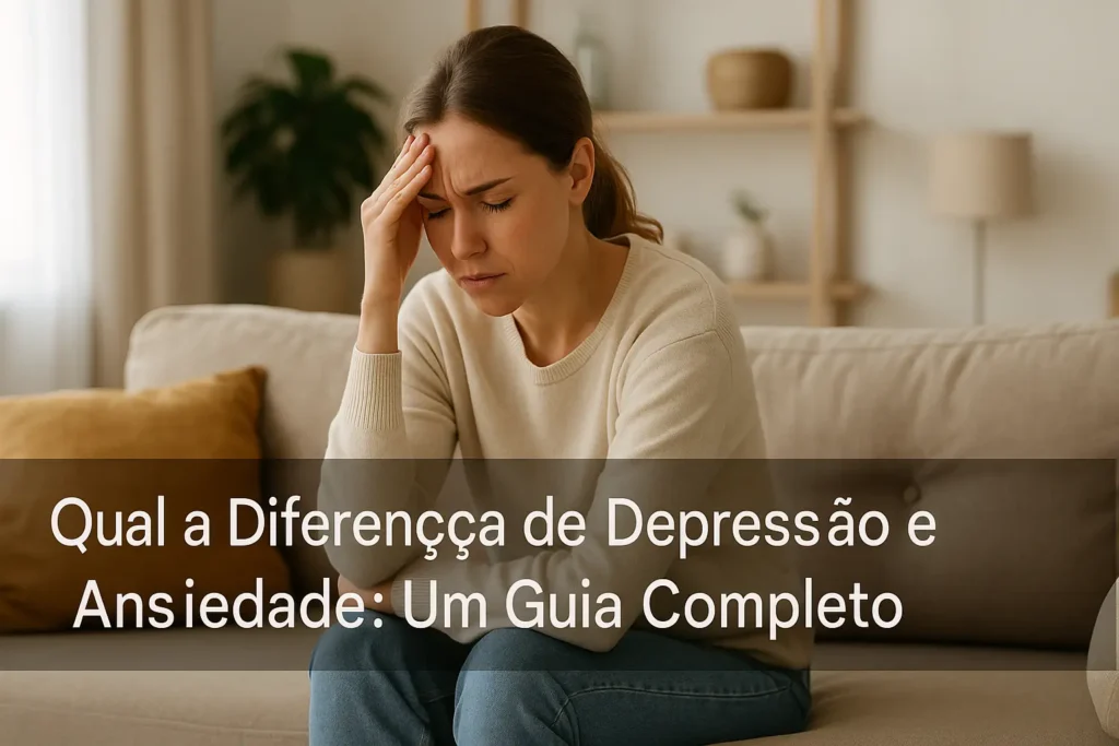 Qual a Diferença de Depressão e Ansiedade: Um Guia Completo