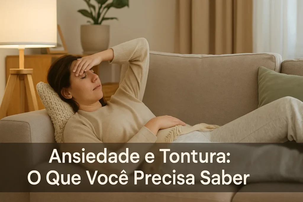 Ansiedade e Tontura: O Que Você Precisa Saber