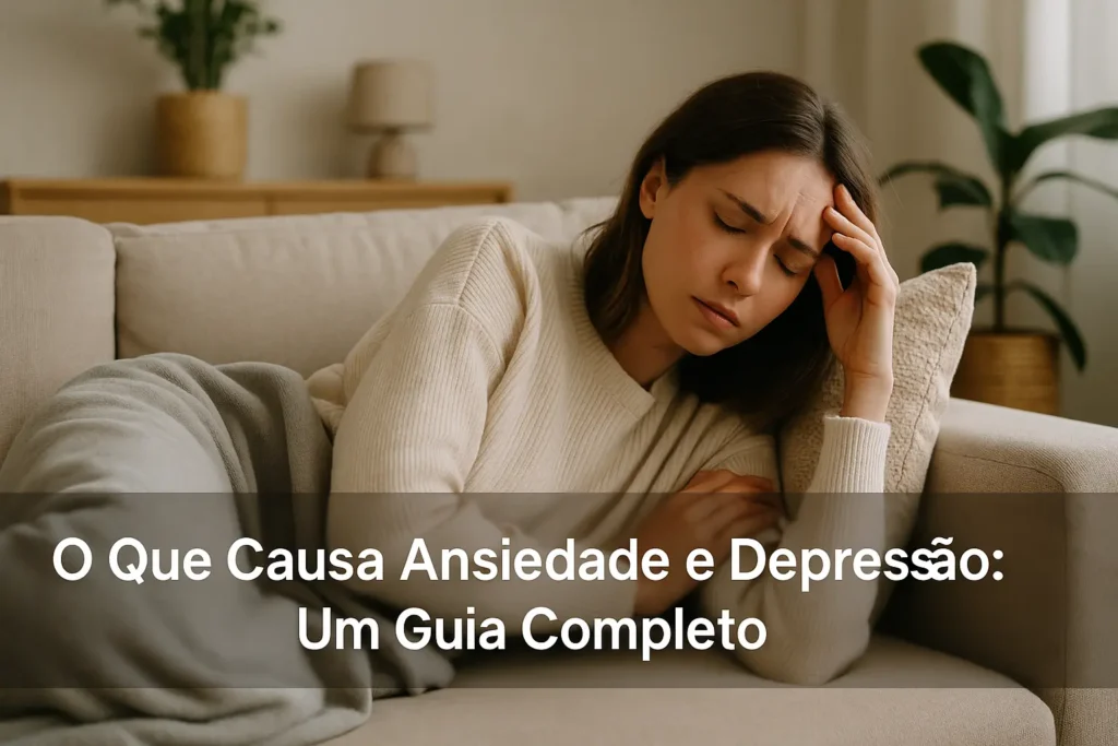 O Que Causa Ansiedade e Depressão: Um Guia Completo