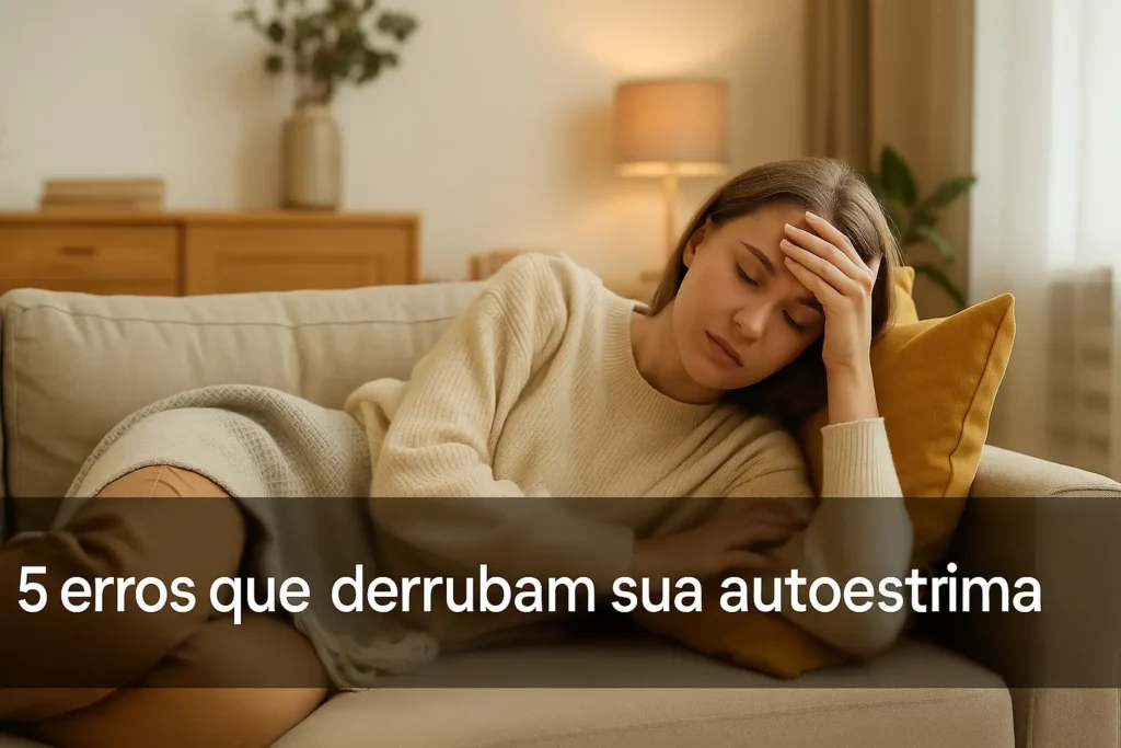 5 erros que derrubam sua autoestima