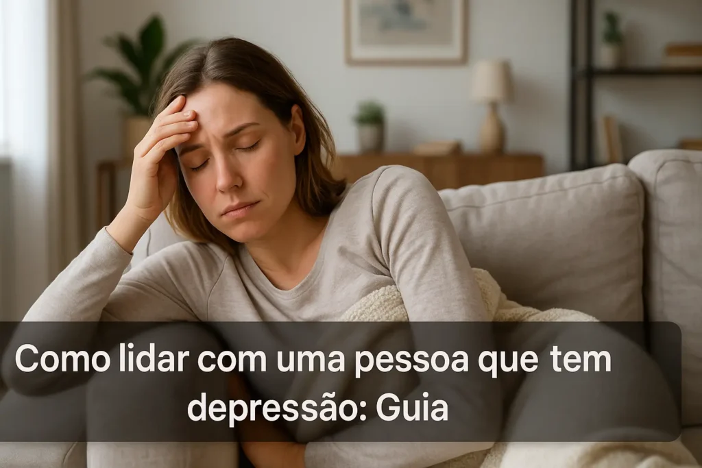 Como lidar com uma pessoa que tem depressão: Guia