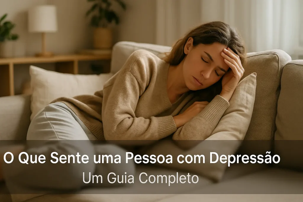O Que Sente uma Pessoa com Depressão: Um Guia Completo