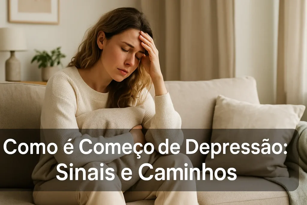 Como é Começo de Depressão: Sinais e Caminhos