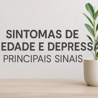 Sintomas da Ansiedade e Depressão: Principais Sinais